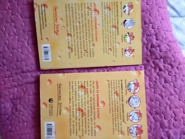 Jerónimo Stilton libros