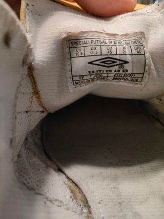Zapatillas futbol sala Umbro 