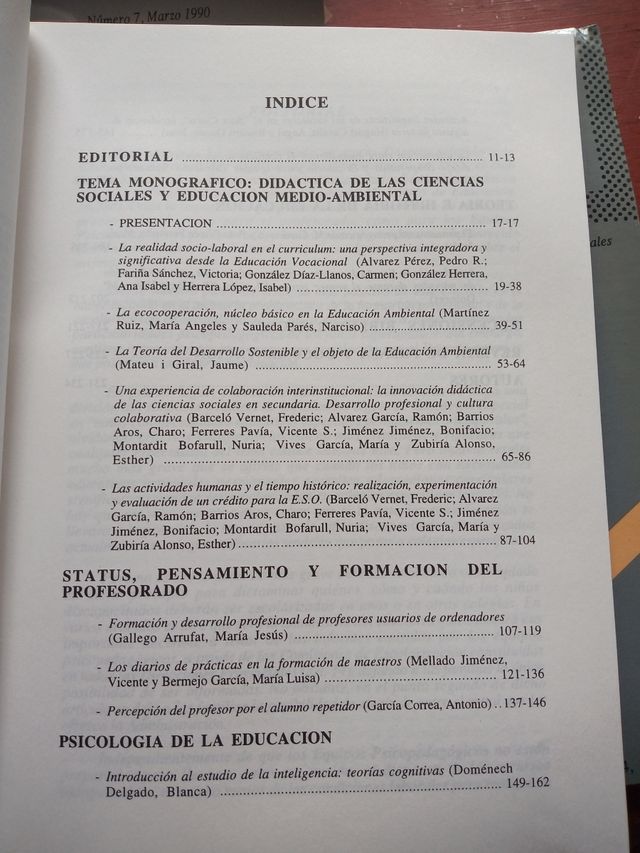 Revistas Interuniv. Formación Profesorad