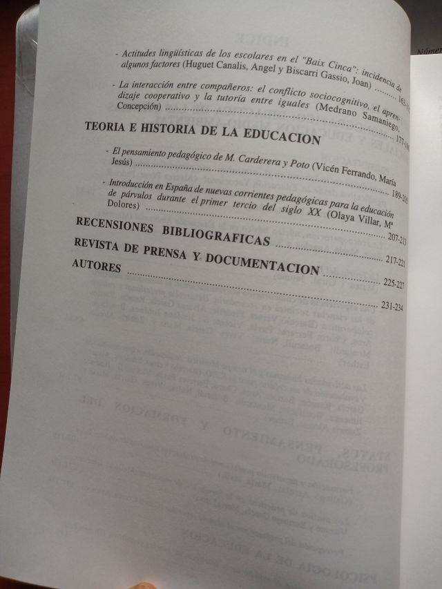 Revistas Interuniv. Formación Profesorad