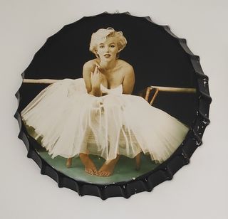 Cuadro chapa Marilyn 