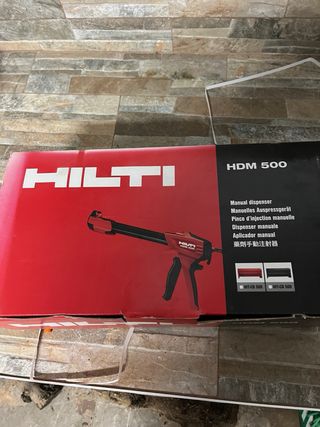 Pistola silicona hilti
