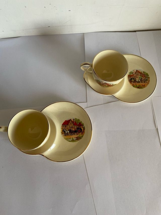 Servizio da Te’ 2 pezzi fine 800 Crown Devon