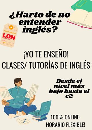 Clases online de inglés!!