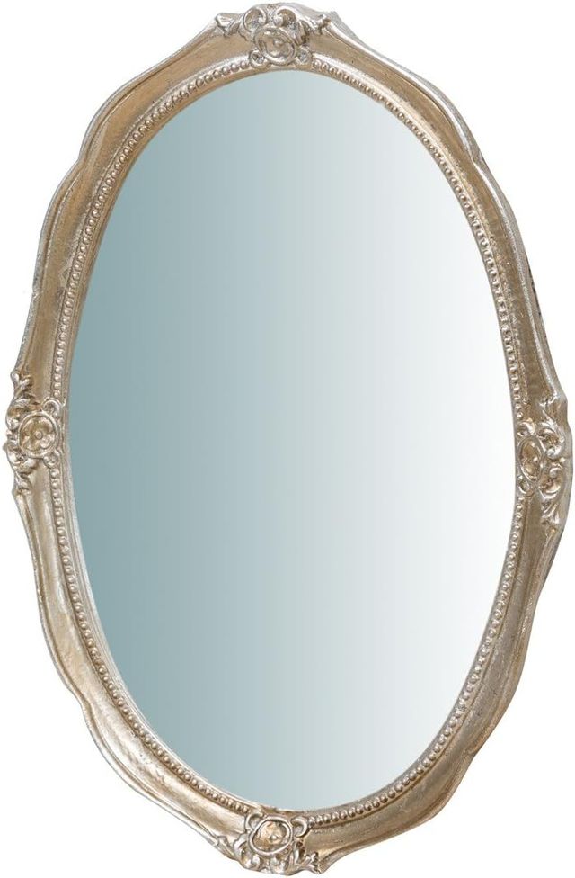 Specchiera da parete grande  ovale Made in Italy 