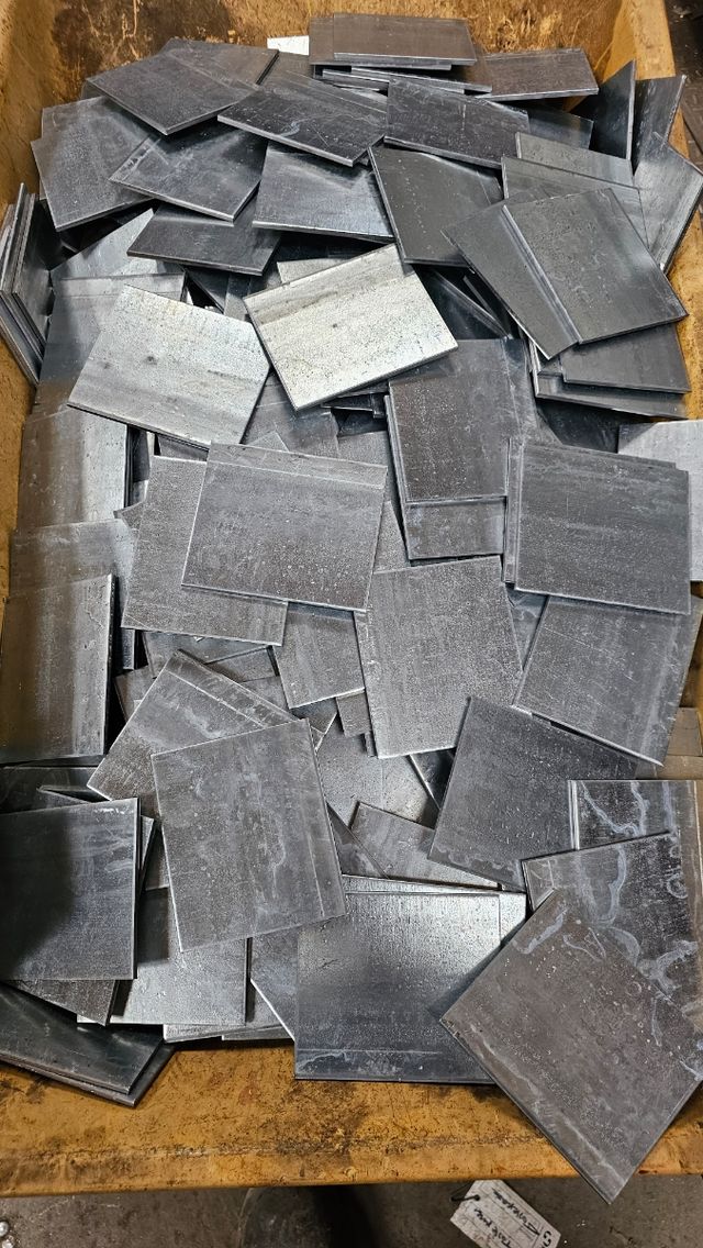 Paquete 500 pletinas GALVANIZADO