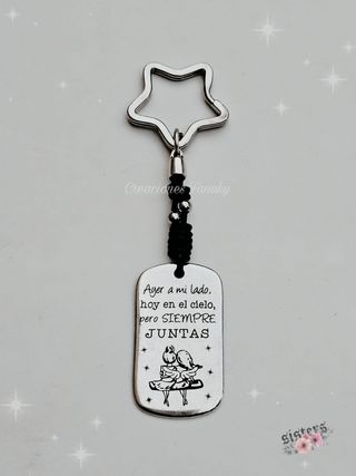 Llaveros personalizados.
