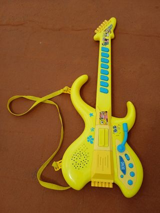Guitarra de juguete Bob esponja (LEER)