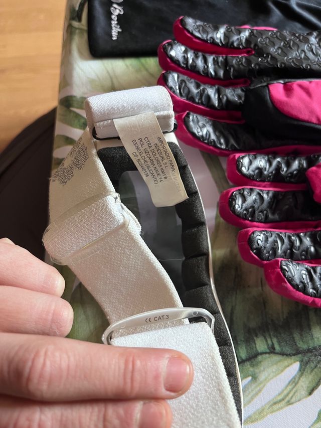 Kit guantes y gafas nieve niña/o