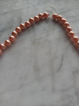 Filo di perle [color cipria] per collana