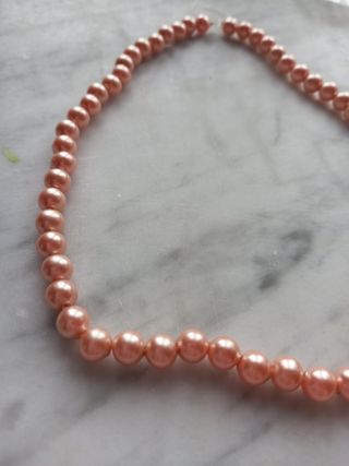 Filo di perle [color cipria] per collana