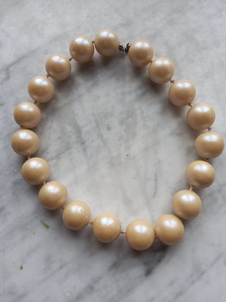 Collana girocollo maxiperle