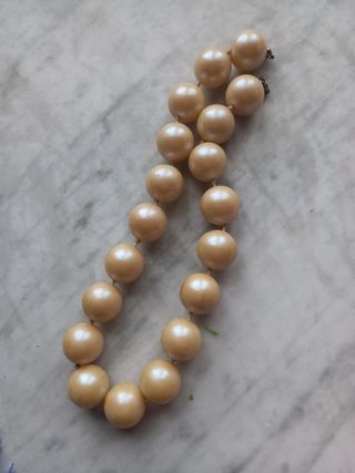 Collana girocollo maxiperle