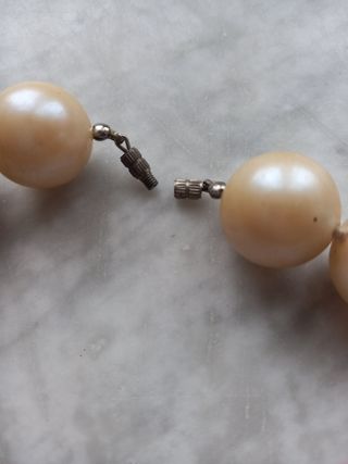 Collana girocollo maxiperle