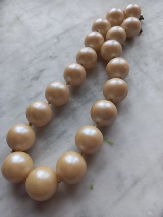 Collana girocollo maxiperle