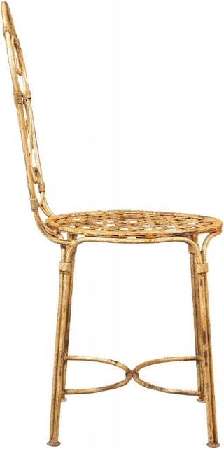 Charme Rustico e Eleganza: Sedia da Giardino Vinta