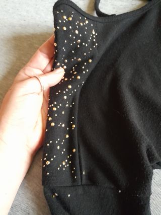 Maglia vintage con strass