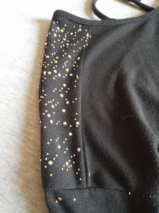 Maglia vintage con strass