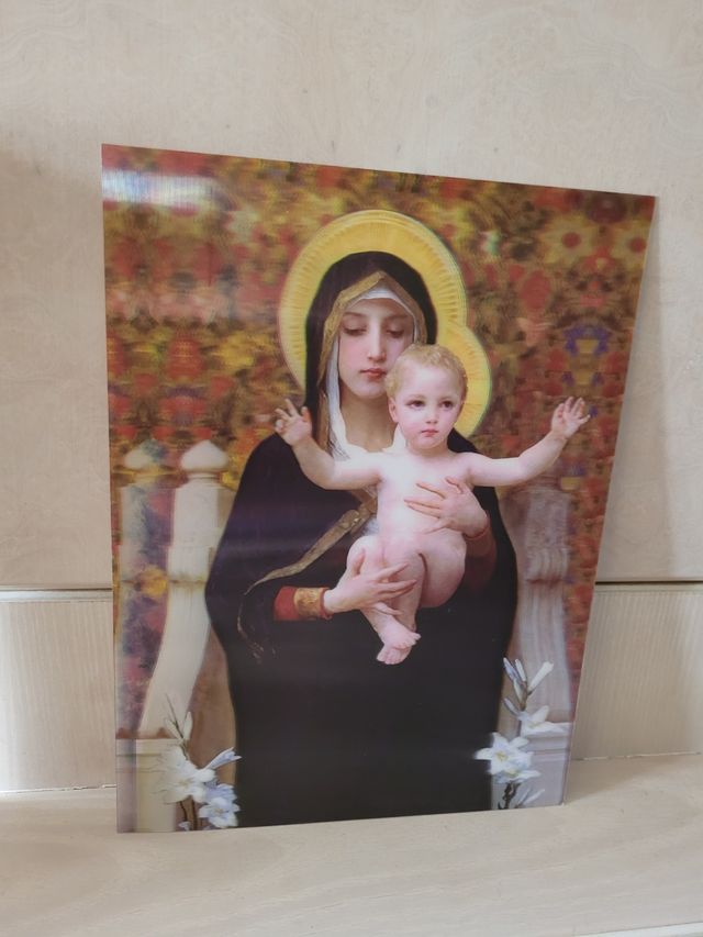 POSTER HOLOGRAFICO 3D RELIGIOSO