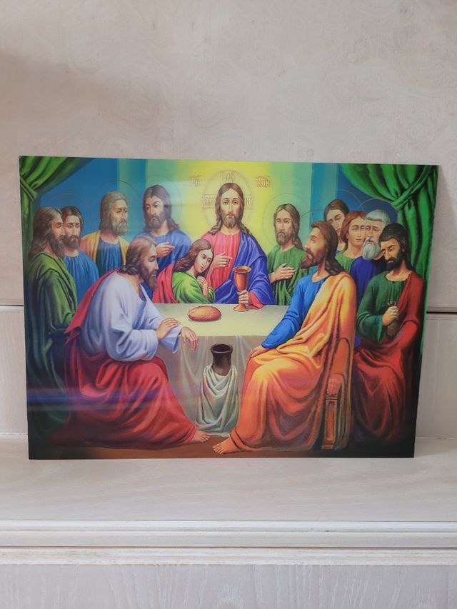 POSTER HOLOGRAFICO 3D RELIGIOSO