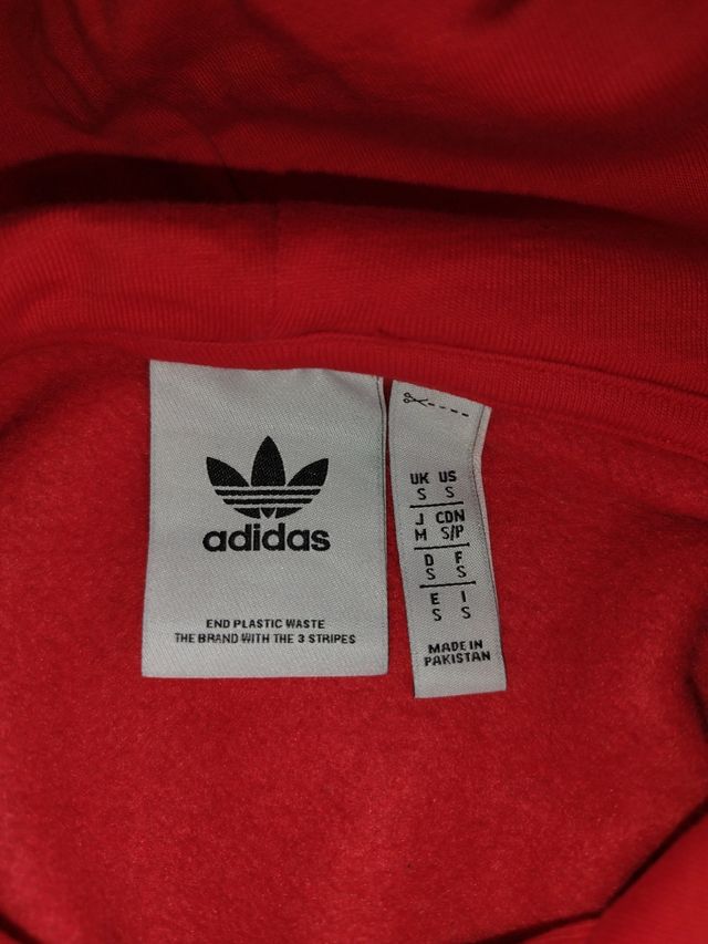 Sudadera Adidas Roja