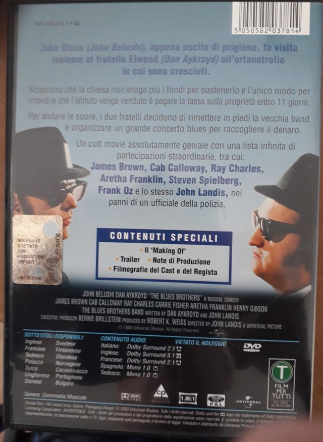 DVD "Blues Brothers"