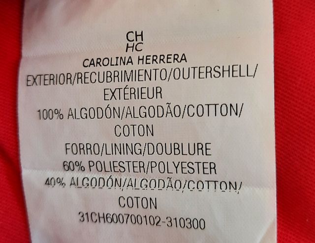 Pantalón chino Carolina Herrera