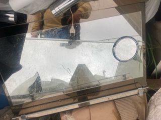 Espejo retro cristal 80 x 60 cm