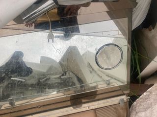 Espejo retro cristal 80 x 60 cm