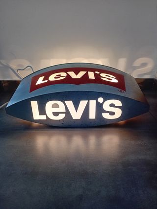 Levi's Jeans Lampada Insegna Luminosa Negozio Casa