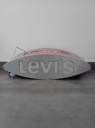 Levi's Jeans Lampada Insegna Luminosa Negozio Casa