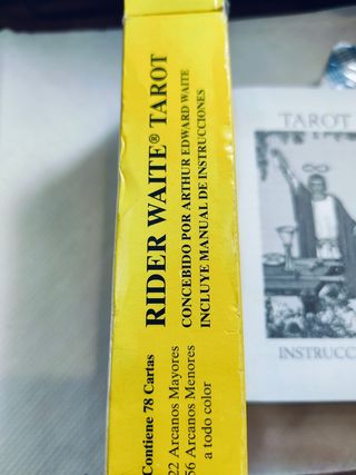 Tarot,Rider Waite. El Mago cartas mágicas.