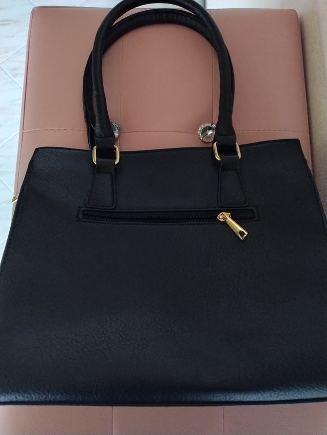 Borsa nera in similpelle