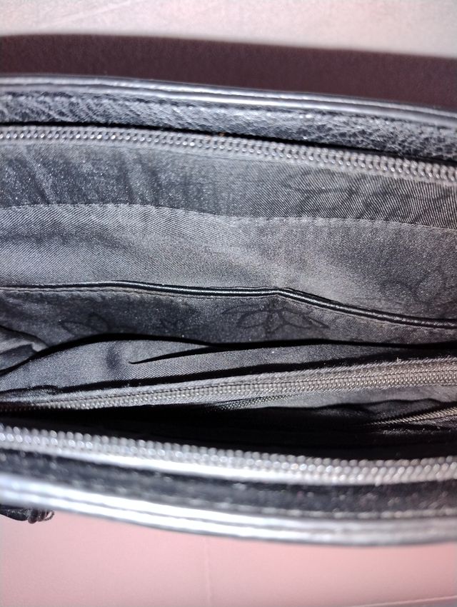 Borsa nera in similpelle