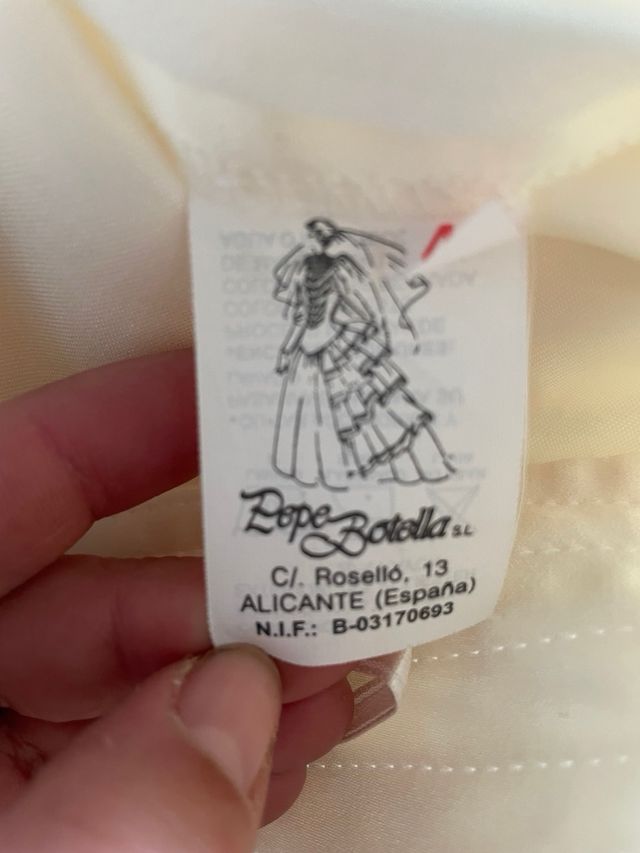 Vestido novia Pepe Botella