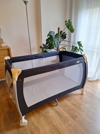 CUNA VIAJE INGLESINA + COLCHON PLEGABLE