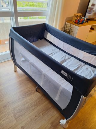 CUNA VIAJE INGLESINA + COLCHON PLEGABLE