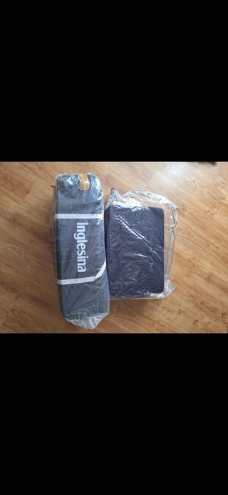 CUNA VIAJE INGLESINA + COLCHON PLEGABLE