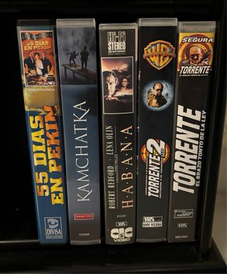 100 peliculas VHS