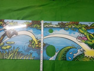 Metraquilato decoración maquina arcade
