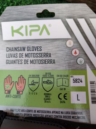 Luvas anticorte Mão esquerda KIPA