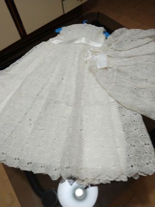 Traje de acristianar 1961-bautizo