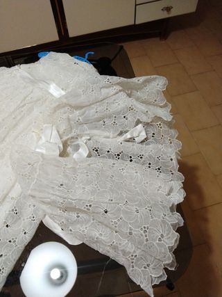Traje de acristianar 1961-bautizo