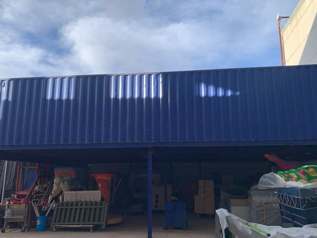 Contenedores 4 unidades almacen OFERTON.40 pies