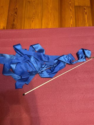 Nastro ginnastica ritmica blu