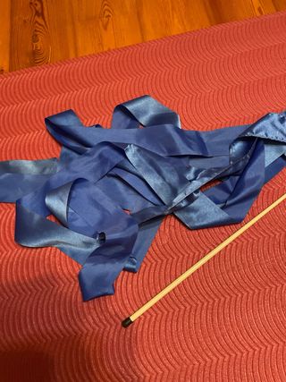 Nastro ginnastica ritmica blu