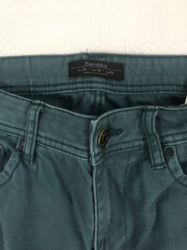 Pantalon verde hombre