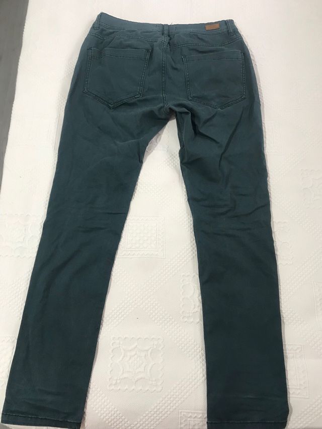 Pantalon verde hombre
