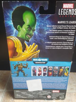 Marvel Legends Series El Líder BAF Abominación