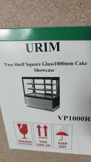 Vitrina Expositora refrigerada 120 cms